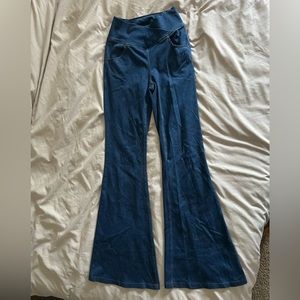 HalaraMagic High Waisted Crossover Stretchy Flare Jeans